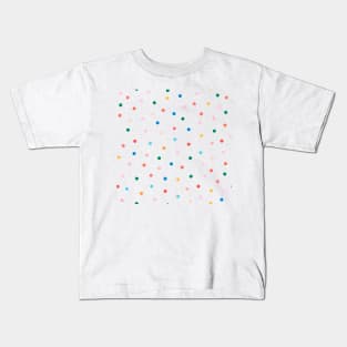Colorful Polka Dots Kids T-Shirt